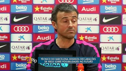 Luis Enrique diz que Messi está feliz no Barça; Arsenal tentou contratá-lo