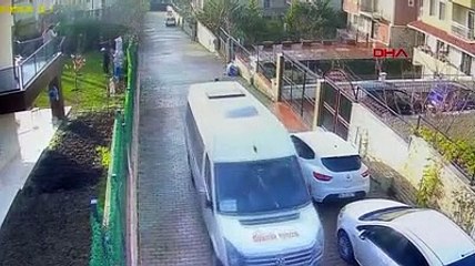 Vicdansız sürücü kamerada!