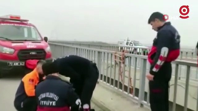 Batman Çayı'nda mahsur kalan kedi için gitti, kendisi mahsur kaldı