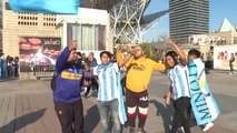 Los argentinos en España calientan motores para vivir con emoción la final del Mundial