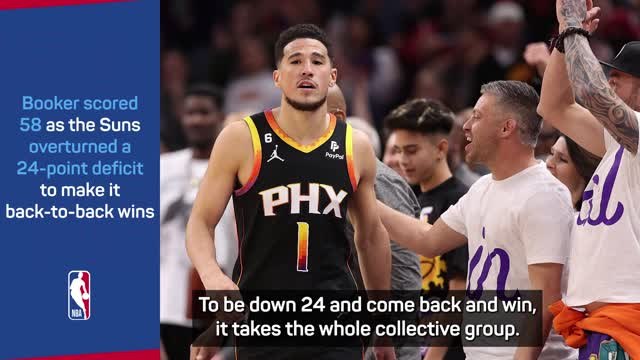 Unstoppable Booker earns rave reviews after 58-piece