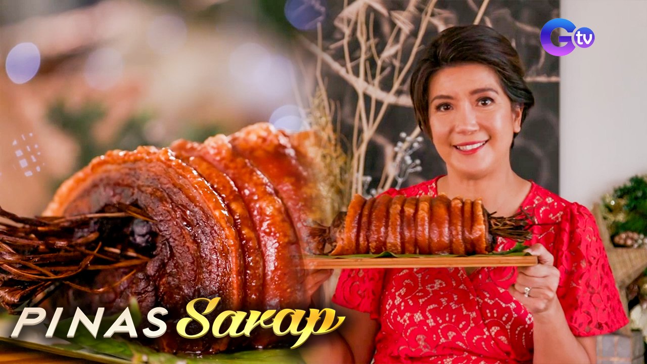 Kara David, napasabak sa pagtatali ng Porchetta | Pinas Sarap