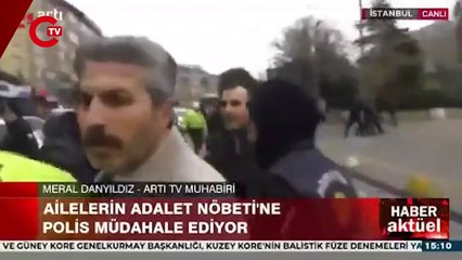 Polis HDP İstanbul İl Eş Başkanı Ferhat Encü'ye tokat attı!