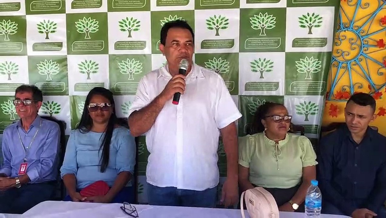 Bibiu de Fazendinha em Pitimbu na Plenária do T...