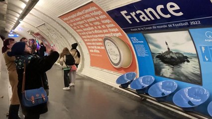 Pour la finale de la Coupe du monde, le métro parisien rebaptise la station Argentine