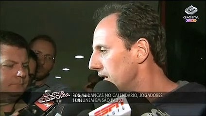 Rogério Ceni marca presença em reunião do Bom Senso FC