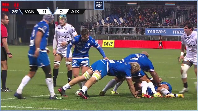 PRO D2 - Résumé RC Vannes-Provence Rugby: 35-21 - J15 - Saison 2022/2023