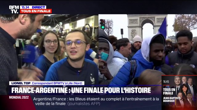 Lille : l'ambiance est électrique quelques minutes avant le coup d'envoi de la finale entre la France et l'Argentine