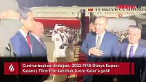 Cumhurbaşkanı Erdoğan, Dünya Kupası finali için Katar'da