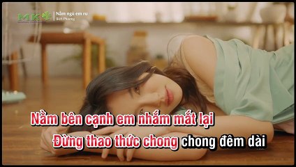 Nằm Ngủ Em Ru Karaoke - Bích Phương
