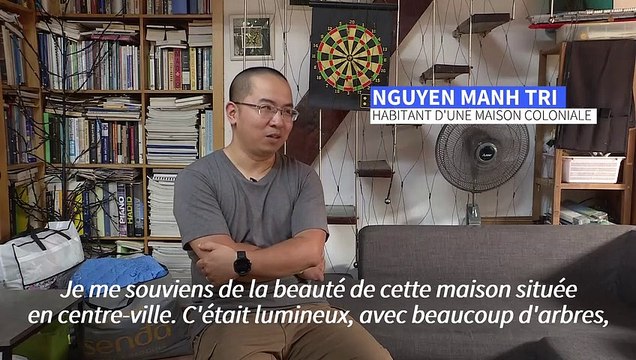 Vietnam: à Hanoï, les maisons coloniales françaises menacent de s'effondrer