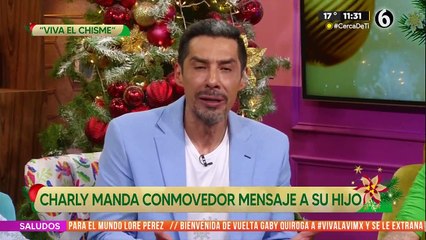 Charly López envía conmovedor mensaje a su hijo Emiliano