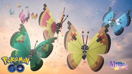 Scatterbug Pokémon GO: Como obter todas as formas de Vivillon?