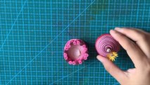 How to make paper Gift Box /Coin Box/ Quilling Gift Box/ DIY Shagun Box/Quilling Jewellery Box