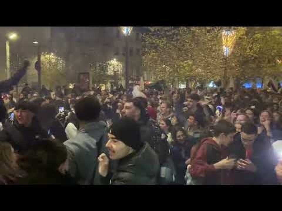 France-Argentine : explosion de joie sur l'égal...