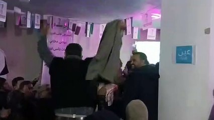 الهدف الأول لميسي على المنتخب الفرنسي  والاحتفالات في مدينة عفرين عفرين