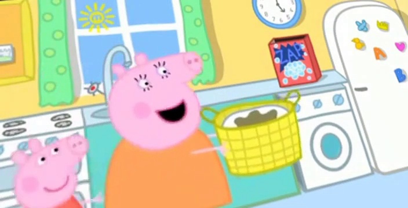 Peppa Pig S03 E010 - Washing