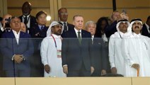 Cumhurbaşkanı Erdoğan'dan Dünya Kupası çıkarması! Maçı bizzat statta izledi