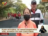 Táchira | Plan Integral de Mantenimiento Vial coloca más de 500 TON. de asfaltos en San Cristóbal