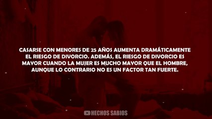Hechos Psicologicos sobre el matrimonio