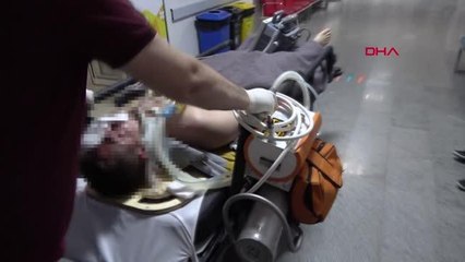 UZMAN ÇAVUŞ KAZADA YARALANDI