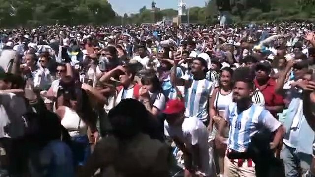 Así vibró Buenos Aires por la victoria de la selección argentina en el Mundial