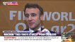 Emmanuel Macron, à propos de Kylian Mbappé: "C'est un très grand joueur"