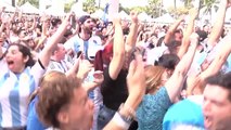 Argentina fans in Barcelona and Miami go crazy for Di Maria's goal
