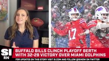 Buffalo Bills Clinch Playoff Berth With Victory over Dolphins