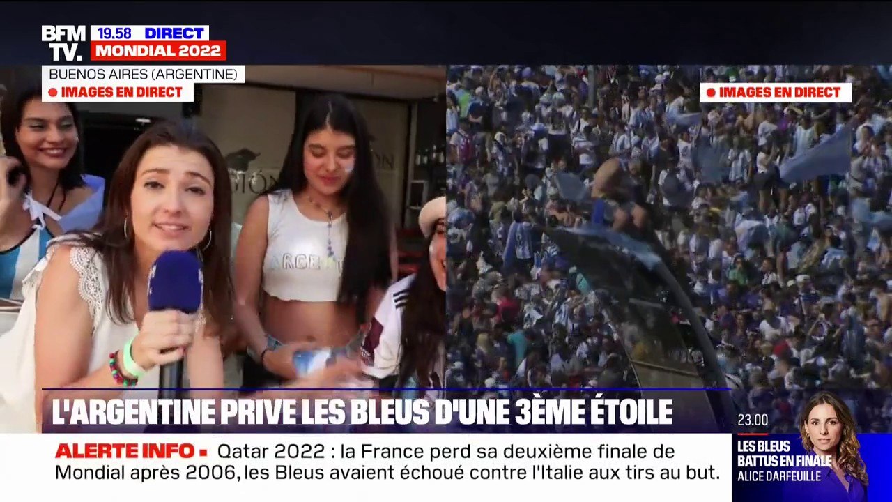 Mondial au Qatar: les Argentins remercient Lionel Messi pour la victoire de l'Argentine face à la France