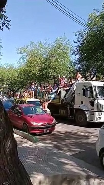 Festejos argentina campeón