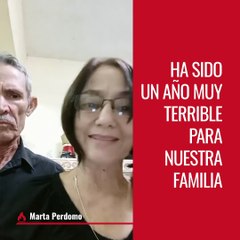 Martha Perdomo recuerda la detención de sus hijos Jorge y Nadir a un año y 5 meses de encontrarse en prisión.