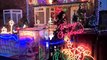 Beautiful Christmas lights adorn a house to riase money for charity