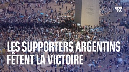 De Buenos Aires à Doha, les supporters argentins ont fêté la victoire de leur équipe