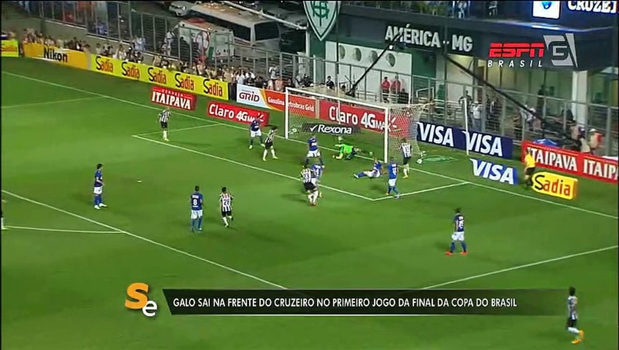 Galo bate Raposa no primeiro embate da final da Copa do Brasil
