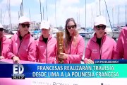 Desafío sobre tablas Paddleboard: nadadoras de Francia buscan unir Lima con la Polinesia francesa