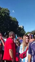 Los festejos coparon la Catedral de La Plata: locura y descontrol