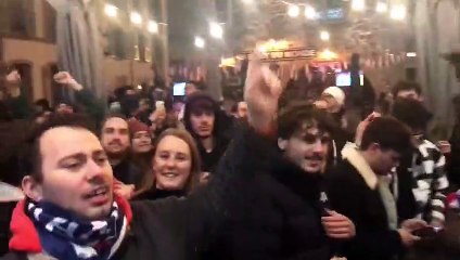 Les supporters ont suivi le match France/Argentine à l'Irlandais à Limoges 1