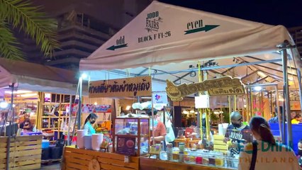 Fried Ice Cream at Jodd Fairs _ Bangkok Thai street food