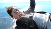 Tom Cruise Jumps Out of a Chopper to Celebrate Top Gun: Maverick's Success