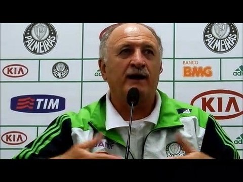 Felipão fala sobre risco de lesões antes da final com Coxa