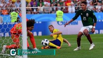 Suécia vence México e ambos se classificam para as oitavas