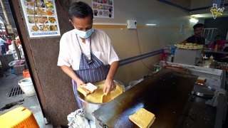 Famous Cheese Bread Besan Pudla Making In Zaveri Bazar Rs. 50_- Only l Mumbai Street Food