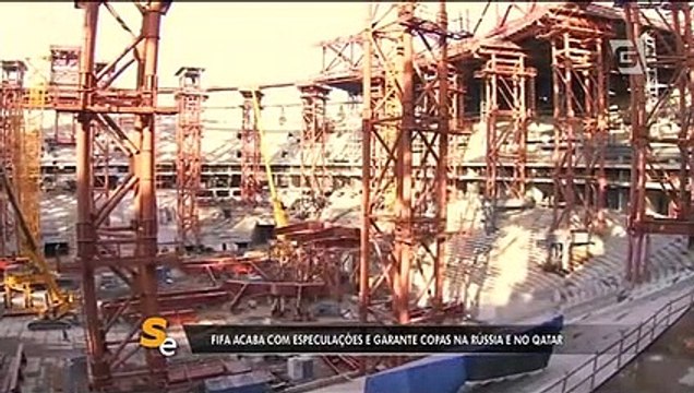 Fifa acaba com especulações e garante Copas na Rússia e no Qatar