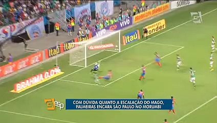 Télécharger la video: Palmeiras finaliza preparação para clássico contra o São Paulo