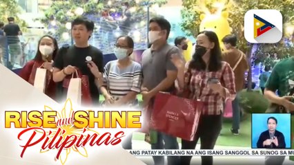 Mga humahabol sa holiday rush sa mga mall at groceries, dagsa na