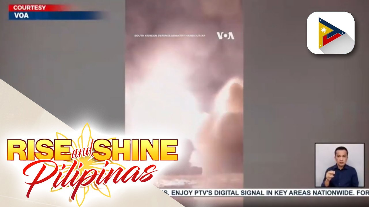 Tensiyon sa Korean Peninsula, muling sumiklab matapos magpakawala ng bagong missile ang North Korea