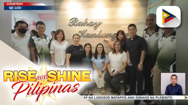 GOVERNMENT AT WORK | Newly rehabilitated na 'Bahay Kanlungan' sa Quezon City, pinasinayaan