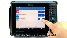 Transfer files between Micsig tablet oscilloscope and smart phone/PC via FTP
