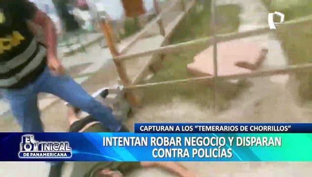 Persecución en VMT: delincuentes disparan contra policías mientras intentaban huir